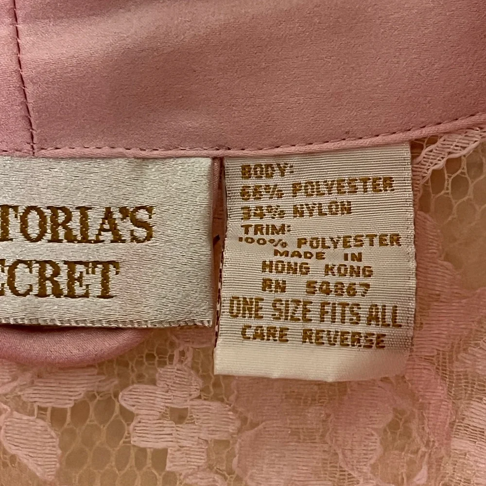 Victoria’s Secret | Vintage gold label lace robe size medium - Picture 3 of 7